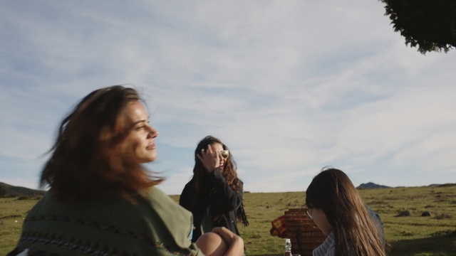 Video Reference: Hair, Friendship, Fun, Sky, Smile, Happy, Long hair, Tree, Vacation, Photography, Person