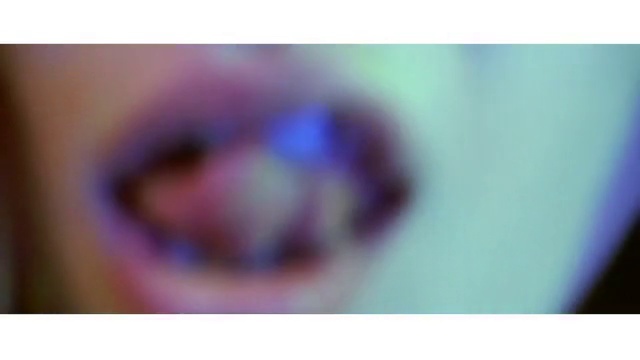 Video Reference: Photograph, Purple, Nose, Violet, Close-up, Mouth, Macro photography, Smile