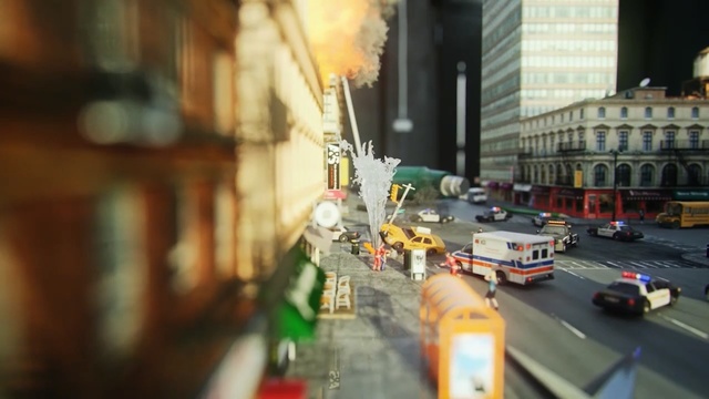 Video Reference: car, urban area, metropolitan area, city, vehicle, metropolis, street, traffic, downtown