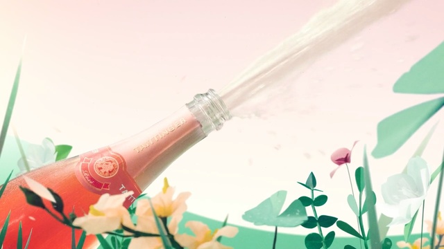 Video Reference: champagne, animation 