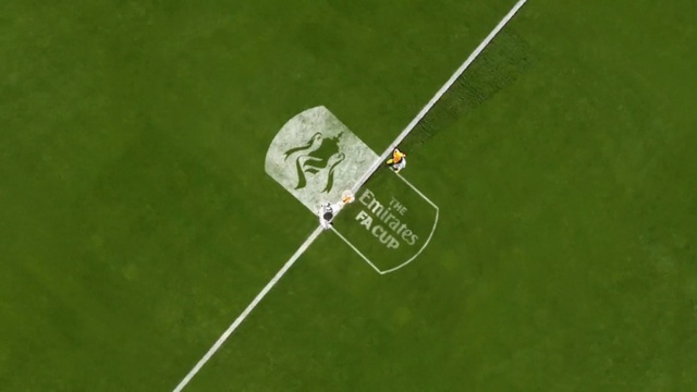 Video Reference: green, putter, grass, golf equipment, line, water, sport venue, grass family, golf club