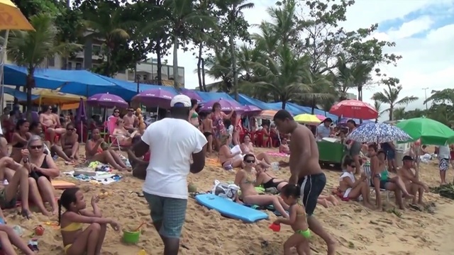 Video Reference: Spring break, Fun, Community, Vacation, Beach, Sand, Tourism, Crowd, Summer, Leisure