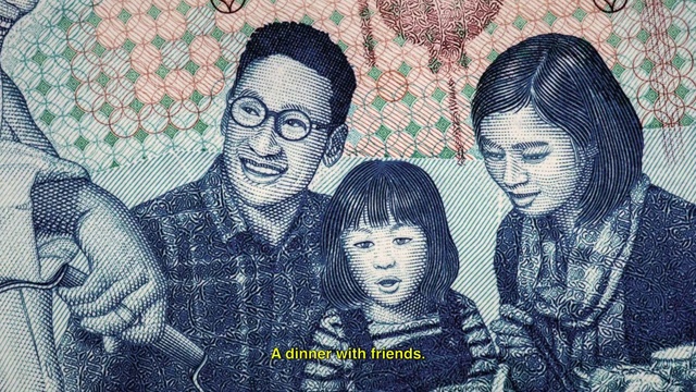Video Reference: People, Illustration, Art, Drawing, Fun, Banknote, Child, Font, Smile, Family
