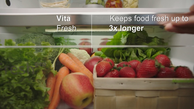 Video Reference: Natural foods, Local food, Strawberries, Vegetable, Strawberry, Food, Whole food, Superfood, Refrigerator, Fruit, Person, Indoor, Filled, Container, Salad, Different, Box, Table, Plastic, Lunch, Counter, Bunch, Plate, Holding, Display, Standing, White, Diet food, Food group, Tomato, Apple, Vegan nutrition, Produce, Watermelon, Vegetarian food, Accessory fruit, Healthy, Seedless fruit, Citrullus, Dish, Fresh, Variety