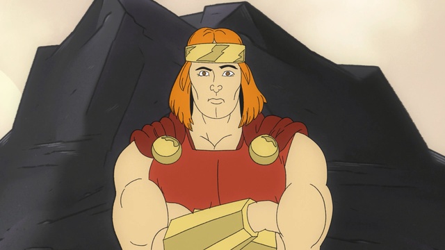 Video Reference: fictional character, cartoon, mouth, human, hand, cool, muscle, superhero, fiction, illustration, Person