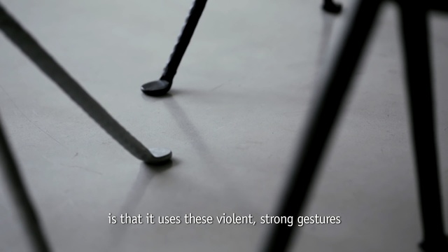 Video Reference: Line, Floor, Spoke, Black-and-white, Metal