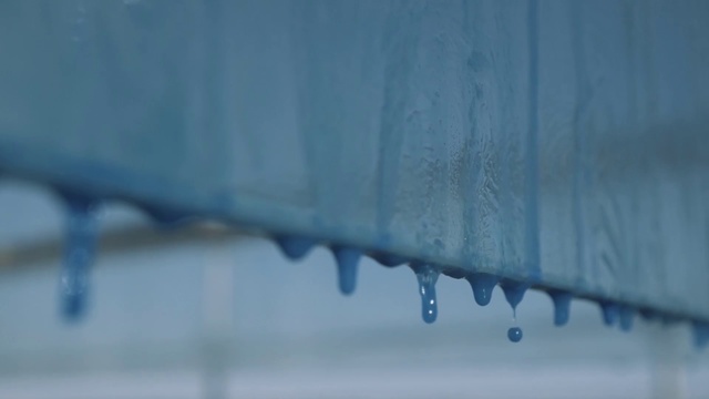 Video Reference: Blue, Water, Freezing, Ice, Drop, Winter, Icicle, Sky, Reflection