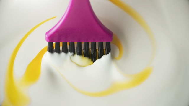 Video Reference: Yellow, Fork, Violet, Purple, Cutlery, Macro photography, Magenta, Tool