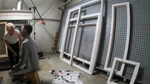 Video Reference: Room, Window, Electrical wiring, Person