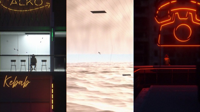 Video Reference: Sky, Lighting, Room, Photography, Building, Interior design