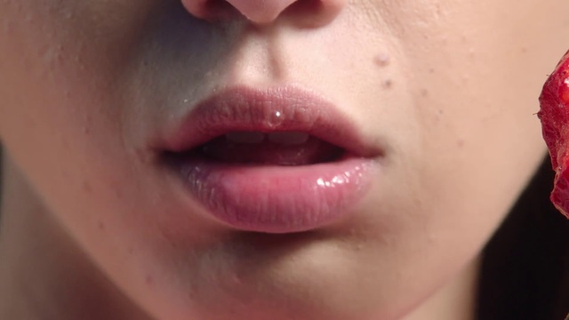 Video Reference: Lip, Face, Cheek, Hair, Nose, Chin, Skin, Mouth, Close-up, Jaw