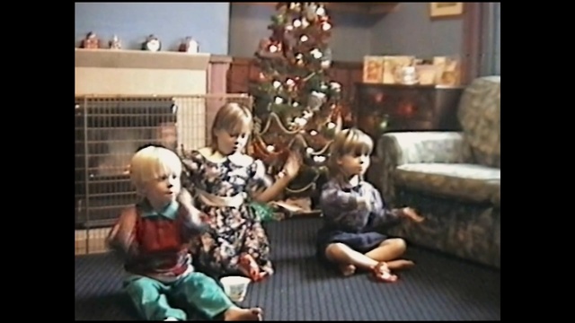 Video Reference: play, recreation, christmas decoration, girl, fun, performance art, Person