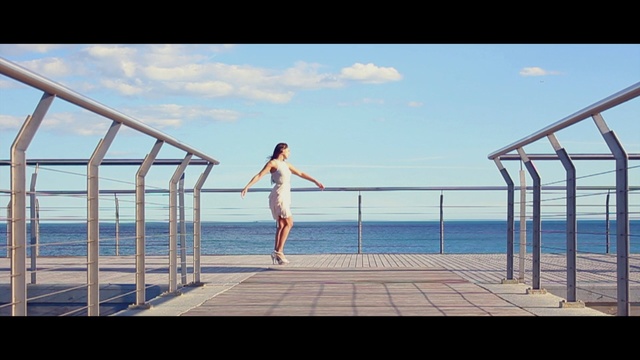 Video Reference: sky, water, vacation, leisure, sea, fun, recreation, cloud, outdoor structure, horizon