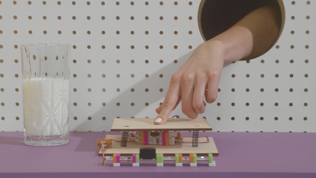 Video Reference: Product, Pink, Hand, Nail, Finger, Interior design, Furniture, Person