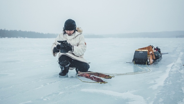 Video Reference: Snow, Winter, Ice, Arctic, Freezing, Recreation, Geological phenomenon, Ice cap, Vehicle, Winter sport