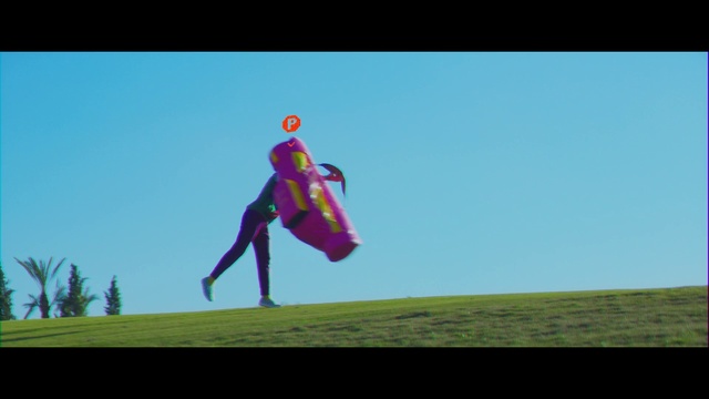 Video Reference: Sky, Fictional character, Art, Screenshot, Magenta