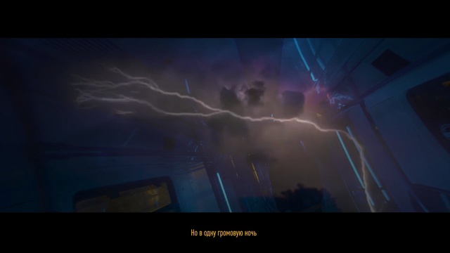 Video Reference: atmosphere, lightning, light, darkness, sky, screenshot, energy, computer wallpaper, lens flare, thunder, Person