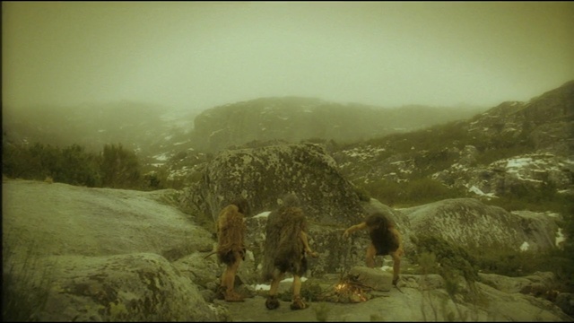 Video Reference: mountain, tree, sky, hill, highland, winter, landscape, rock, screenshot, grass