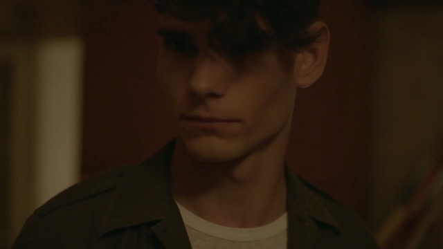 Video Reference: human, screenshot, darkness, scene, gentleman, girl, neck, Person