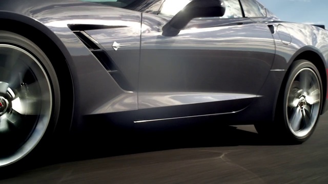 Video Reference: Land vehicle, Vehicle, Car, Automotive design, Corvette stingray, Alloy wheel, Sports car, Wheel, Performance car, Personal luxury car