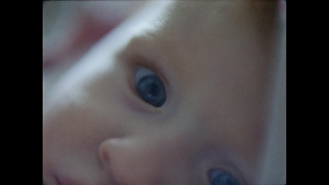 Video Reference: face, blue, eyebrow, cheek, nose, skin, lip, forehead, infant, chin
