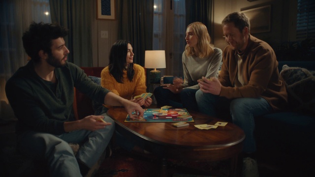 Video Reference: Jeans, Table, Tableware, Sharing, Comfort, Curtain, Chair, Coffee table, Leisure, Fun