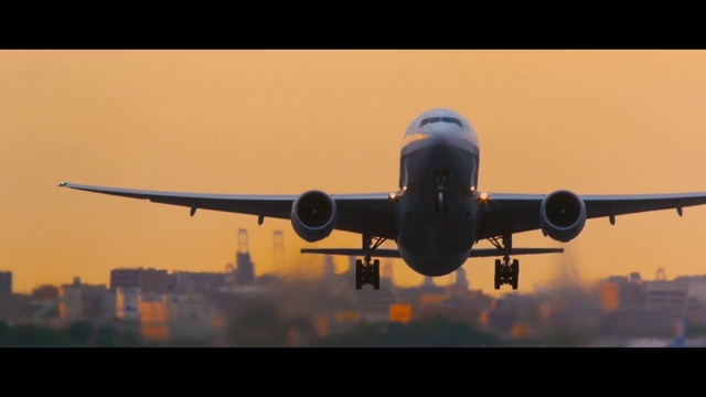 Video Reference: Airline, Air travel, Aviation, Airliner, Airplane, Aircraft, Vehicle, Wide-body aircraft, Flap, Flight