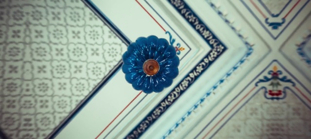 Video Reference: Blue, Turquoise, Cobalt blue, Aqua, Pattern, Flower, Plant