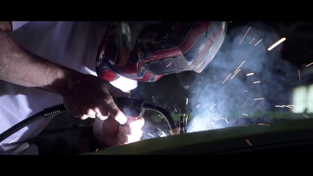 Video Reference: Welding, Welder, Fictional character, Space, Darkness, Screenshot