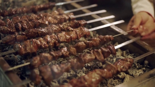 Video Reference: Dish, Food, Shashlik, Cuisine, Skewer, Sate kambing, Yakitori, Souvlaki, Arrosticini, Barbecue