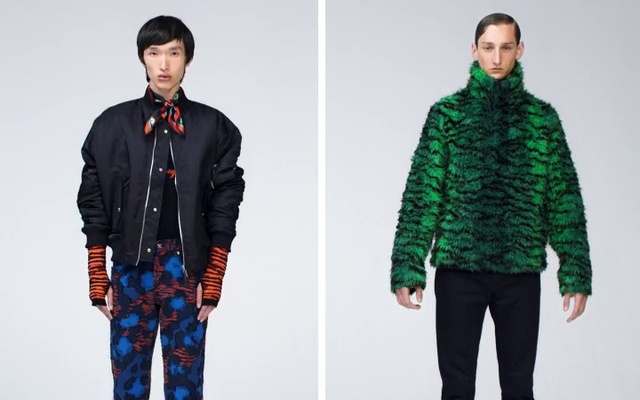 Video Reference: Clothing, Outerwear, Green, Fashion, Jacket, Sleeve, Collar, Fur, Sportswear, Hood