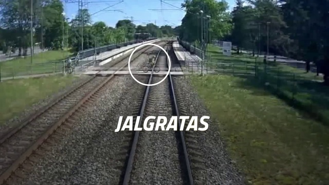 Video Reference: Track, Transport, Vehicle, Thoroughfare, Mode of transport, Railway, Train, Nonbuilding structure, Rural area, Road