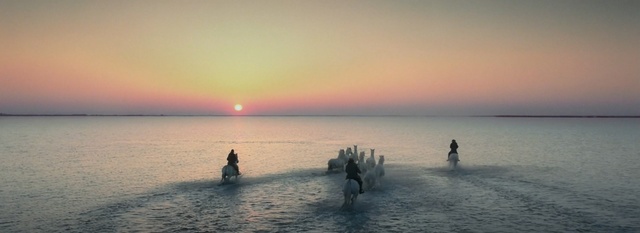 Video Reference: Horizon, Sky, Sea, Calm, Ocean, Morning, Sunrise, Water, Evening, Sunset