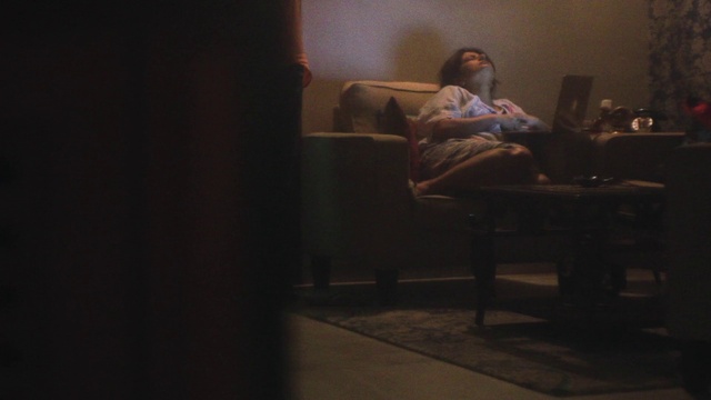 Video Reference: Room, Sitting, Leg, Furniture, Photography, Night, Flesh, Darkness