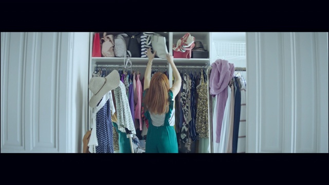 Video Reference: blue, clothing, room, purple, snapshot, fashion, girl, dress, outerwear, boutique