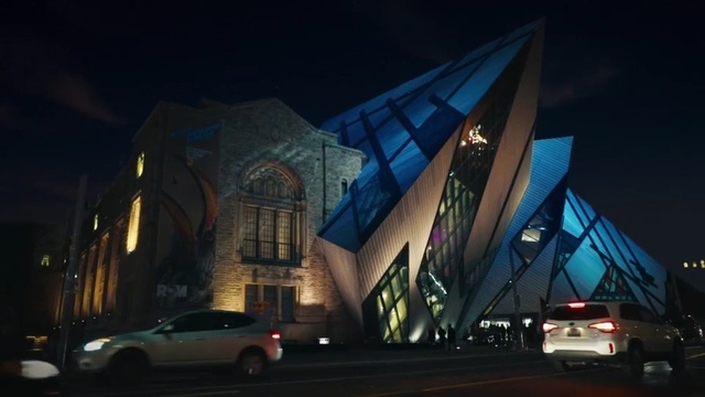 Video Reference: Sky, Architecture, Blue, Night, Landmark, Light, Lighting, Building, House, City