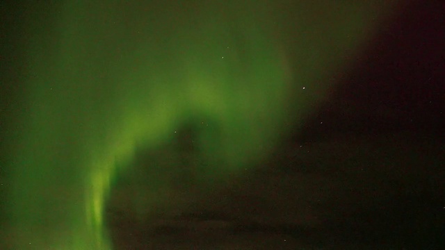 Video Reference: Green, Nature, Aurora, Sky, Light, Atmospheric phenomenon, Atmosphere, Space, Night, Celestial event