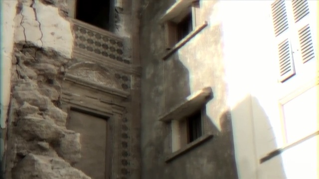 Video Reference: wall, building, facade, window, Person