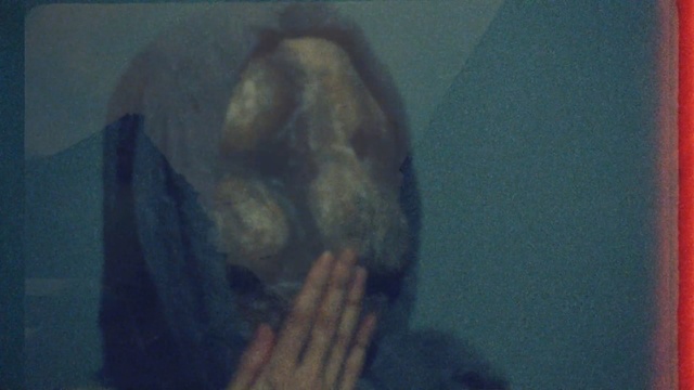 Video Reference: blue, black, painting, art, snapshot, underwater, mouth, portrait, human, darkness