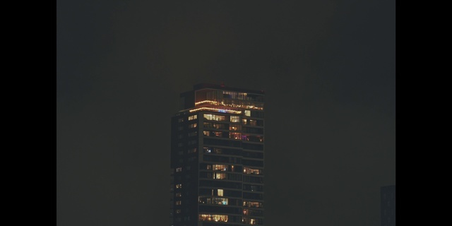Video Reference: Black, Skyscraper, City, Metropolitan area, Metropolis, Human settlement, Darkness, Night, Architecture, Atmospheric phenomenon