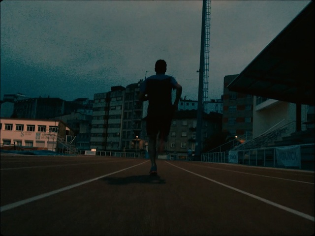 Video Reference: sky, urban area, atmosphere, night, infrastructure, darkness, light, structure, snapshot, street light, Person