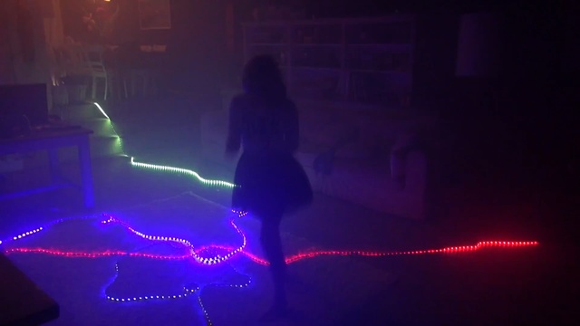 Video Reference: light, purple, darkness, neon, lighting, night, laser, event, magenta, technology