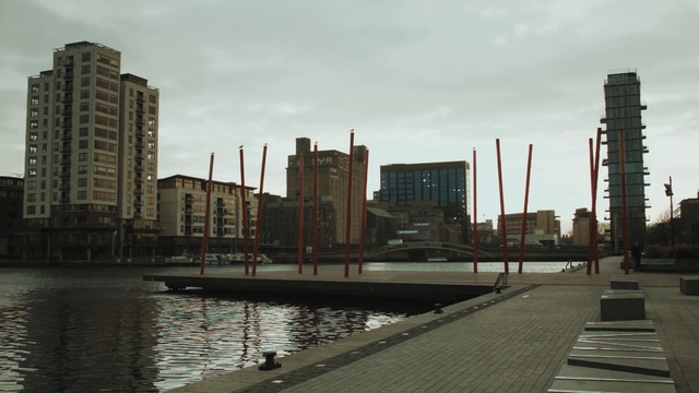 Video Reference: waterway, water, skyline, city, skyscraper, building, reflection, tower block, cityscape, metropolitan area, Person