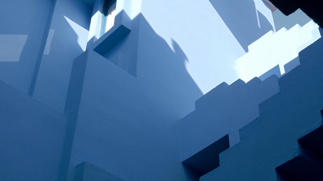 Video Reference: Blue, Sky, Daytime, Architecture, Azure, Line, Cloud, Design, Reflection, Electric blue