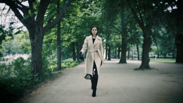 Video Reference: Photograph, Beauty, Snapshot, Tree, Fashion, Street fashion, Standing, Outerwear, Photography, Footwear, Person