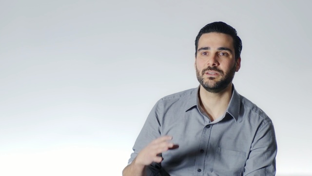 Video Reference: chin, facial hair, white collar worker, businessperson, Person