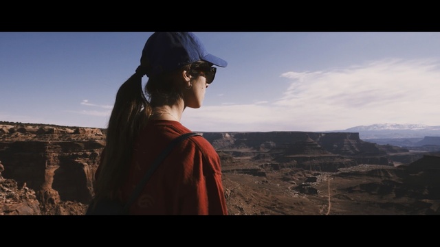 Video Reference: sky, mountainous landforms, badlands, rock, mountain, cloud, screenshot, landscape, girl, terrain