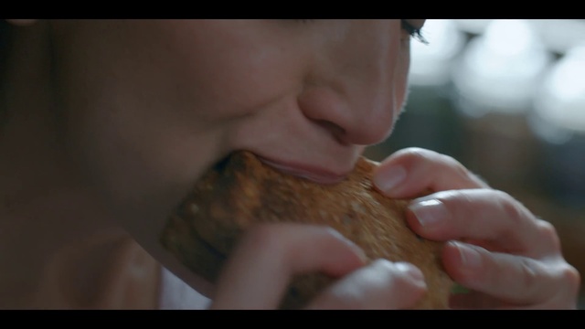 Video Reference: Nose, Skin, Mouth, Eating, Close-up, Lip, Hand, Finger, Child