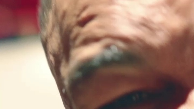 Video Reference: Face, Hair, Nose, Skin, Close-up, Head, Facial hair, Eye, Eyebrow, Cheek