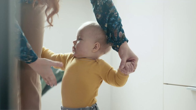 Video Reference: Child, Toddler, Skin, Arm, Standing, Shoulder, Baby, Abdomen, Joint, Hand